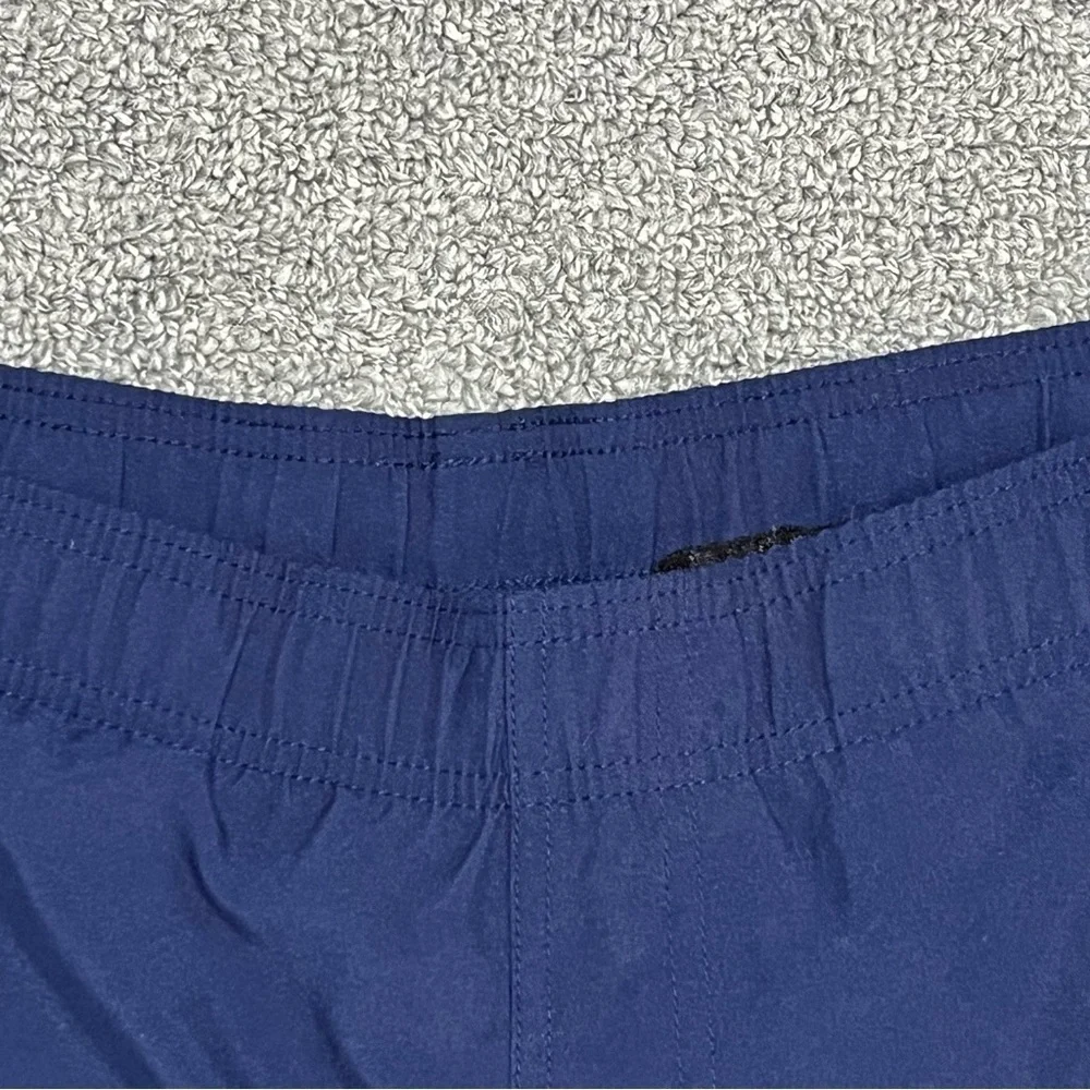 Vintage Y2K Nike Silver Tag Shorts Mens Size XL Navy Blue Athletic Drawstring